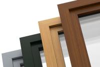 Folienfarben Unifarben und Holz für PaXabsolut 4 Fenster.Produktbild,  Dekorfolie Holz,  Farben,  Fenster,  Folienfarben,  Folierung,  Grafikwand,  Holzdekor,  PaXabsolut 4