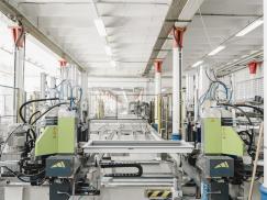 Moderne Fertigungstechnik im Werk Rositz