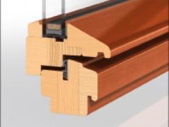 Detailansicht Wetterschenkel Holzfenster PaXpur