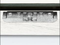 Detailansicht Schnappverschluss Holzfenster PaXsimplex