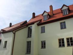 Ensemblegebäude Anfang 18. Jhd mit PaXretro68 aus Fichte in Schwabach