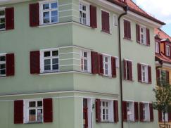 PaXcontur68 Fenster aus Eukalyptus für Baugenossenschaftssiedlung in Erlangen