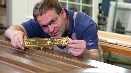 Haustüren Produktion bei PaX Classic in Bad Lausick