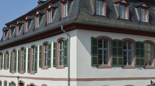 Fenster in einem denkmalgeschützten Haus