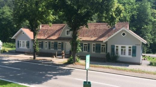 PaXpur58 Denkmalfenster aus Lärche für Badhaus in Bad Liebenzell
