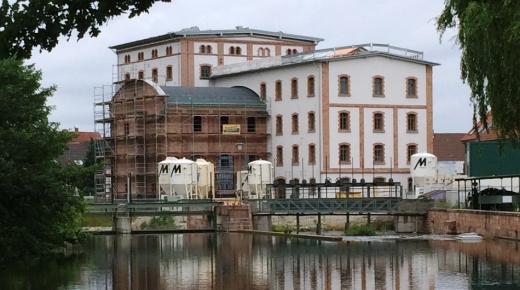 Historische Mühle in Willstätt mit PaXretro58 Fenstern aus Eukalyptus