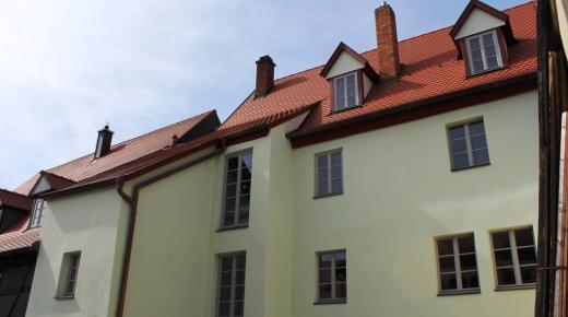 Ensemblegebäude Anfang 18. Jhd mit PaXretro68 aus Fichte in Schwabach