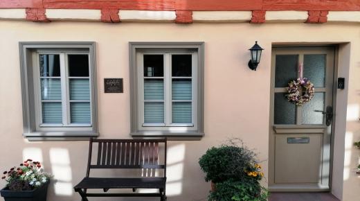 Ausgezeichnetes barockes Fachwerkgebäude in der Altstadt von Frankfurt Erdgeschoss