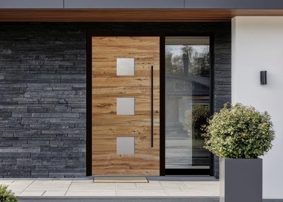 PaXentree Aluminium Haustüren Naturelle natürliche Oberflächen