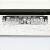 Detailansicht Schnappverschluss Holzfenster PaXsimplex