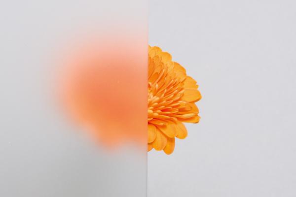 Ornamentglas Satinato