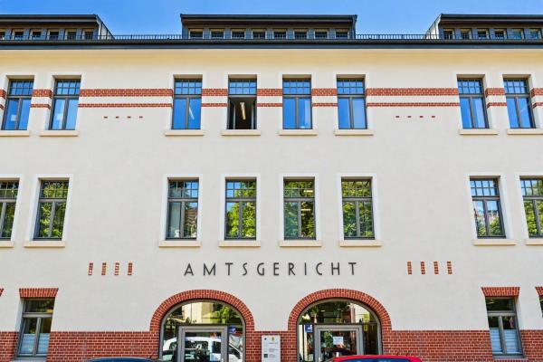 Amtsgericht Tübingen nach der erfolgreichen Sanierung mit Fenstern von PaX Classic