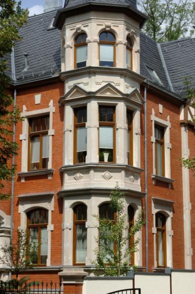 Paxcontur68 Fenster für Jahrhundertwendehaus in Aschaffenburg