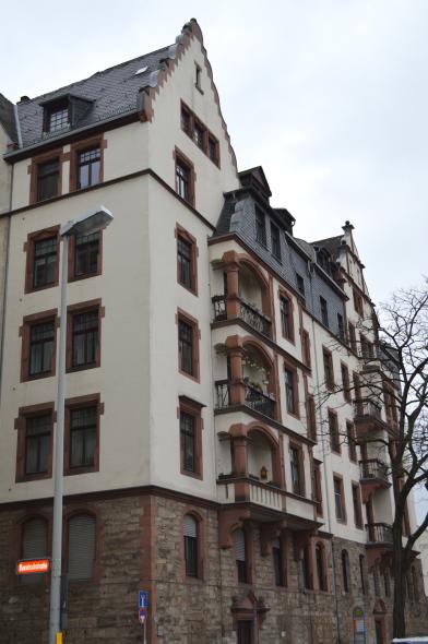 Denkmalzone in Mainz mit PaXcontur68 aus Meranti