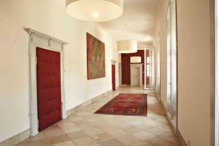 Denkmalgerechte PaXretro58 Fenster für Schloss Neueglofsheim in Thalmassing Innenansicht