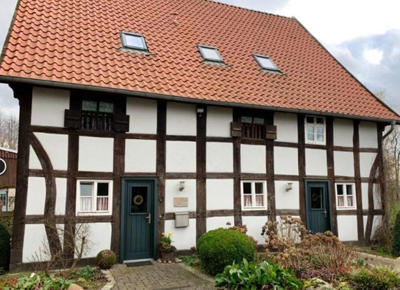 Vierständer Fachwerkhaus mit PaXretro58 in Lemgo