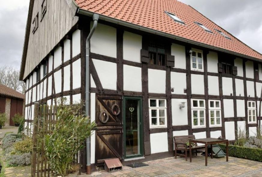 Vierständer Fachwerkhaus mit PaXretro58 in Lemgo