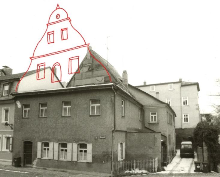 PaXpur58 für Renaissancegebäude von 1563 in Schweinfurt Entwurf