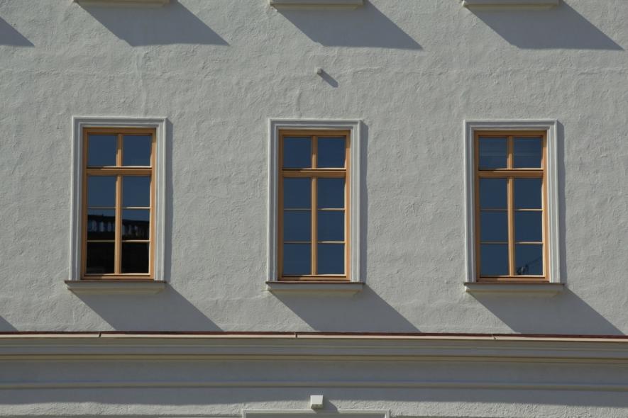 Ehemaliges Stadtarchiv Augsburg mit PaXretro68 ausgestattet Nahaufnahme