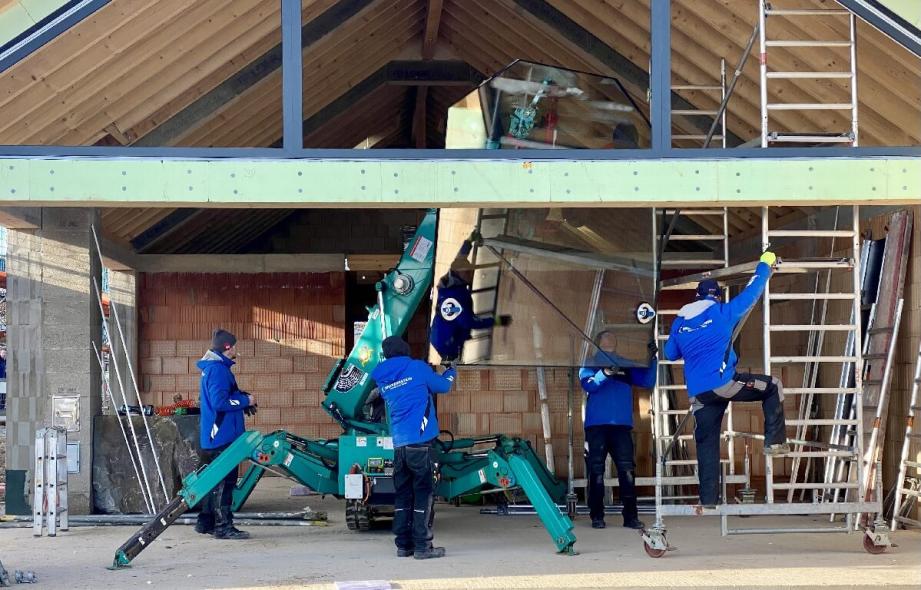 Brandenstein Bauelemente - Auf der Baustelle