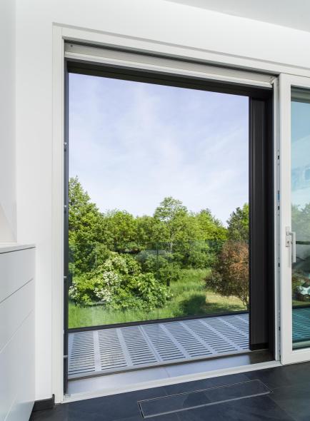 Größtmögliche Fensteröffnung dank Hebeschiebetür