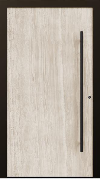 Haustür PaXentrée Naturelle Keramik Strata Argentum